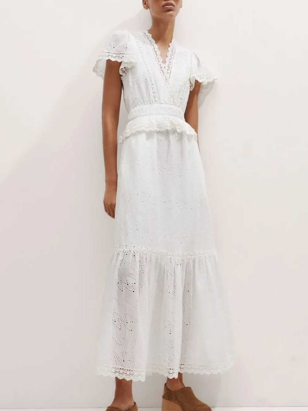 ME+EM Broderie Anglaise Maxi Dress - Picture 5 of 11